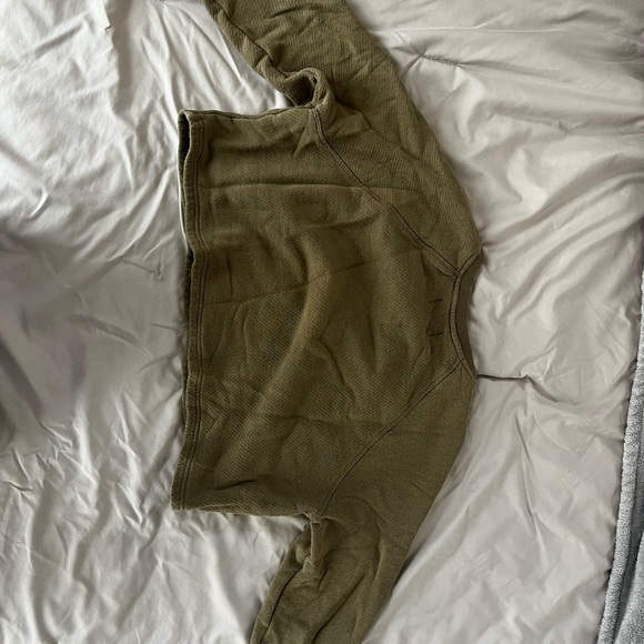 Madewell Olive Green Sweatshirt - Picture 4 of 4